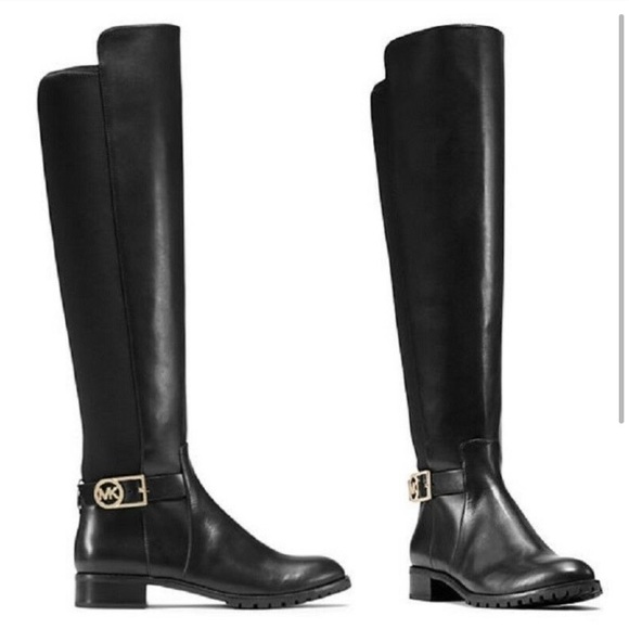 Michael Kors Shoes - Michael Kors Bryce Leather Boots